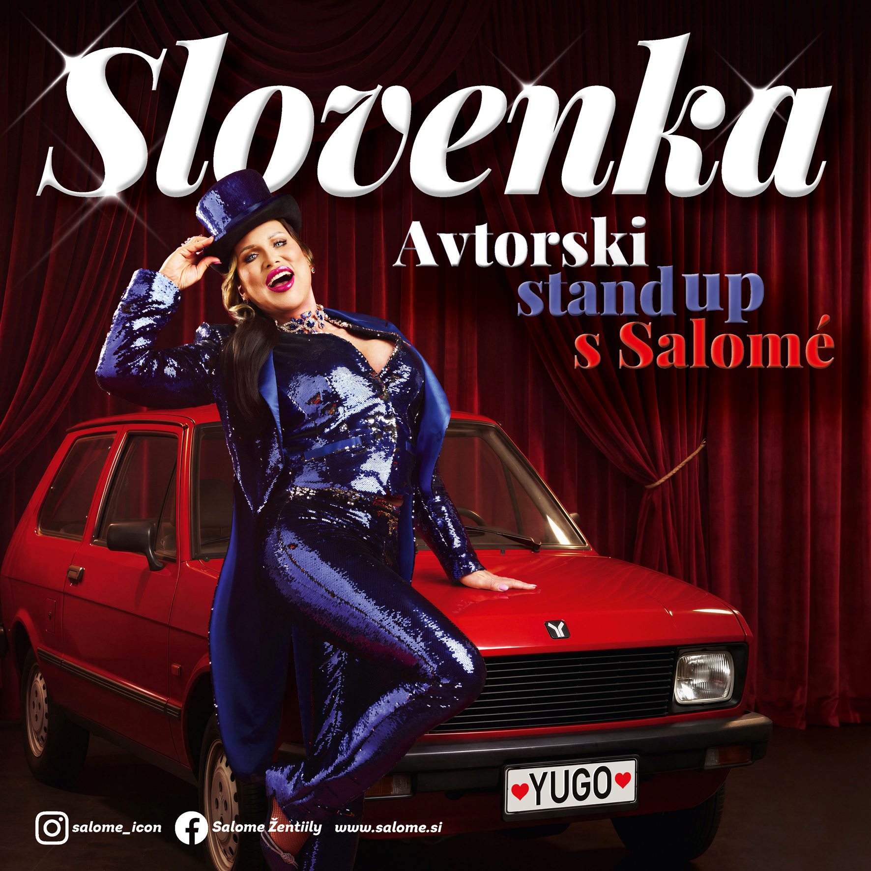 1080 x 1080 px kvadratna grafika izpostavitev dogodka